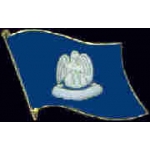 LOUISIANA PIN STATE FLAG PIN